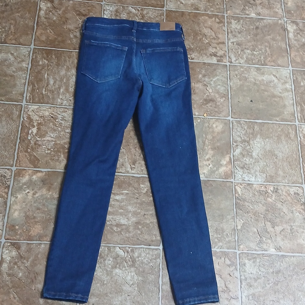 EUC Aeropostale Super High Rise Ripped Jeggings Size 4R - Picture 5 of 7